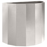 Planter Silver 60 x 30 x 50 cm Stainless Steel 883721