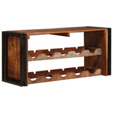Wine Rack Brown 100 x 45 x 33 cm Solid Reclaimed Wood 4104762