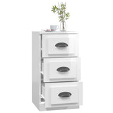 Sideboard High Gloss White 36x35,5x67,5 cm Engineered Wood 816218