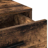 Dressing Table Smoked Oak 79 x 41 x 135 cm Engineered Wood 865086