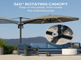 Half Umbrella Outdoor Patio 38265654