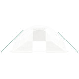 Greenhouse with Steel Frame White 32 m² 8x4x2 m 3188074