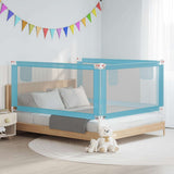 Toddler Safety Bed Rail Blue 180x25 cm Fabric 10213