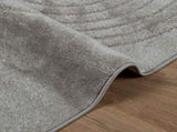 Indoor Rug GALATI Grey 120 x 120 cm Polyester 42022824