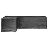 L-Shaped Garden Furniture Covers 2 pcs 18 Eyelets 220x285x80 cm 3155377