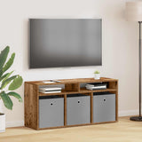 Lowboard with Drawer Old Wood 102 x 32 x 48.5 cm 8000594