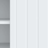 TV Cabinet White 102 x 34.5 x 52 cm Engineered Wood 894465