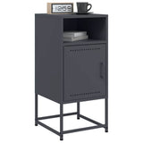 Bedside Cabinet Anthracite 36x39x78 cm Steel 846570