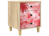 Bedside Cabinet AACHEN Sonoma Oak 36 x 33 x 60 cm 8007303