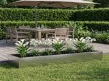 Retaining Wall 8 pcs 300 x 100 x 50 cm Stainless Steel Silver 3449258