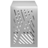 Air Conditioner Cover Silver 90 x 40 x 60 cm Galvanised Steel 8014099