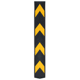 Reflective Corner Guards 10 pcs Rubber 80 cm 142840