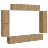 TV Cabinet 8 pcs Artisan Oak 3409149