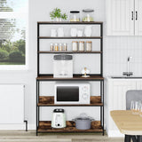 Kitchen Shelf Smoked Oak 100 x 40 x 168 cm Engineered Wood 883894