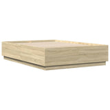 Bed Frame without Mattress Sonoma Oak 160x200 cm 3209690