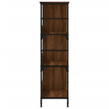 Bookshelf Brown Oak 78.5x33x117.5 cm Engineered Wood 835253