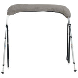 3-bow Bimini Top with Mesh Sidewalls 183xx137 cm 94849