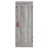 Highboard Grey Sonoma 34.5x34x180 cm Engineered Wood 3200239