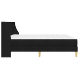 Bed Frame with Mattress Black 180 x 200 cm Fabric 3415237