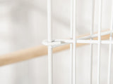 Large Bird Cage Budgie Cage for Finch Canaries Parakeet with Rolling Stand, Slide-out Tray, Storage T3398P347595
