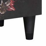 Bedside Cabinet with Door 2 pcs Black 40 x 33 x 46 cm 4018697