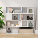 Book Cabinet/Room Divider White 105x24x102 cm 823245