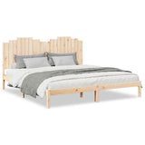 Extra Long Bed Frame without Mattress 180x220 cm Solid Wood 3309233