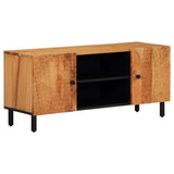TV Cabinet 105x33x46 cm Solid Wood Acacia 356855
