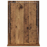 Vanity Mirror Rectangular Smoked Oak 70 x 50 x 18 cm 868337