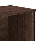 Bookcase Brown Oak 80x31x106 cm Engineered Wood 848628