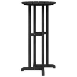 Garden Bar Set 3 pcs Black HDPE 3335802