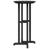 Bar Table Black 55 x 55 x 107 cm Polyethylene 42006608