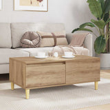 Coffee Table Artisan Oak 90 x 50 x 35 cm Engineered Wood 881193