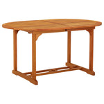 Garden Table 200x100x75 cm Solid Wood Eucalyptus 316068