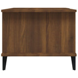 Coffee Table Brown Oak 90x50x40 cm Engineered Wood 817548