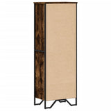 Bookcase Smoked Oak 50x31x137.5 cm Engineered Wood 848611