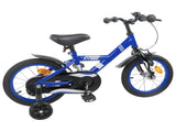 Kids Bike 12 Inches for 2-4 Years Old Dark Blue 42009622