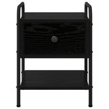 Bedside Cabinet 2 pcs Black Oak 35 x 36.5 x 47 cm 8007660