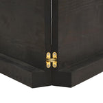 Table Top Dark Brown 200x60x cm Treated Solid Wood Oak 3156463