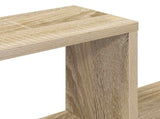 Wall Shelf Sonoma Oak 100 x 13 x 100 cm Engineered Wood 8012246