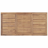 315620 Garden Dining Table 160x80x77 cm Solid Teak Wood