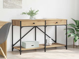 Console Table Artisan Oak 100 x 39 x 78.5 cm Engineered Wood 882807