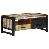 338221 Coffee Table 100x50x41 cm Solid Wood Reclaimed