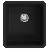 Granite Kitchen Sink Single Basin Black 142960