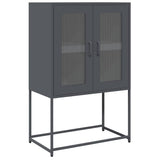 Highboard Anthracite 68x39x107 cm Steel 853376