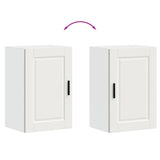 Kitchen Wall Cabinet Porto White Engineered Wood 854027