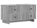 Bathroom Sink Cabinet EDE Grey Sonoma 82 x 41x 59 cm 895921
