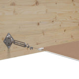 Vertical Awning Taupe 60x1200 cm Oxford Fabric 148401