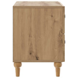 Bedside Cabinet Artisan Oak 62 x 34.5 x 48 cm Engineered Wood 894094