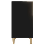Sideboard Black Engineered wood Medium Sideboard Rectangular 806050